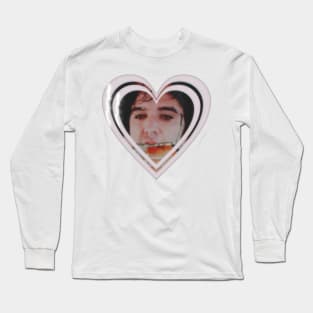 Elvis love hearts Long Sleeve T-Shirt